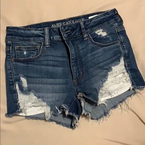 AEO Super Stretch Hi-Rise Shortie